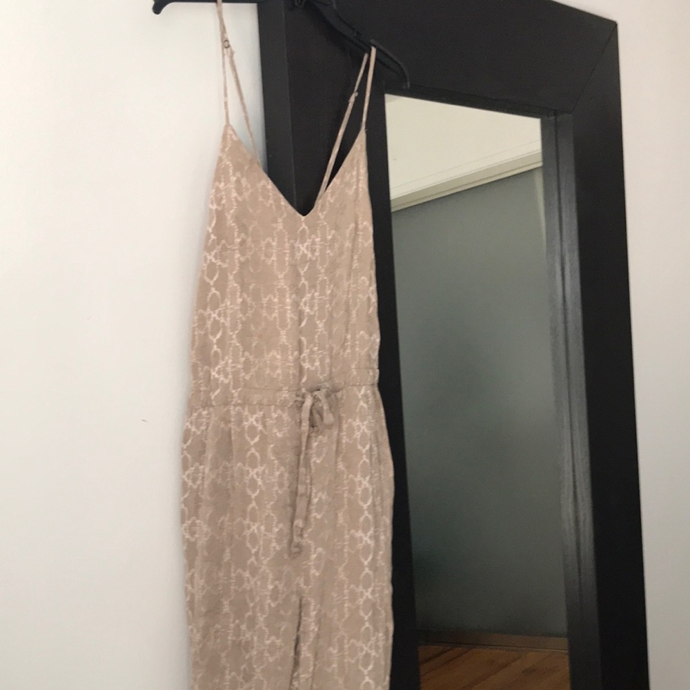 Free People jumpsuit : python / snakeskin print